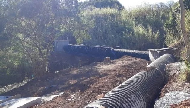 conserto vazamento shoping