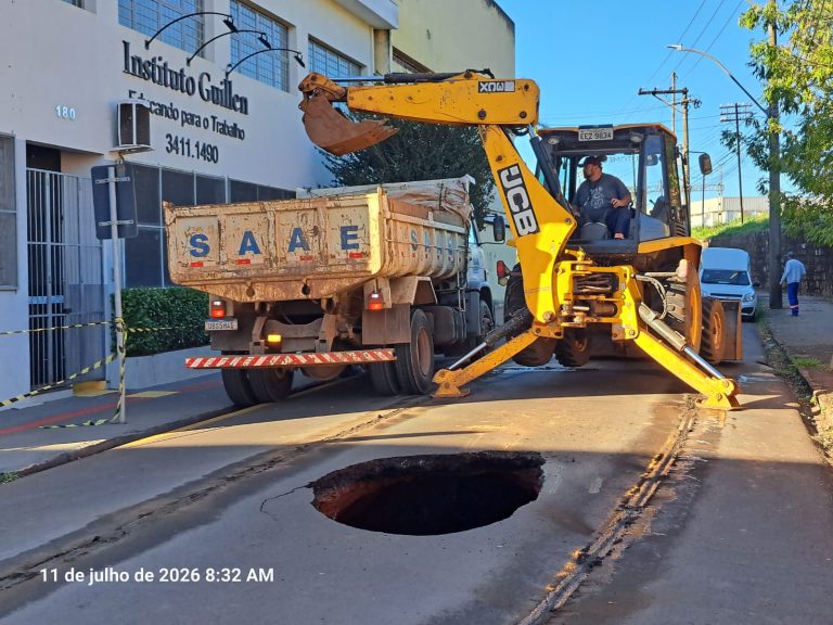 10/07/2026 – INTERDIÇÃO DE VIA PARA REPARO EMERGENCIAL (R. José Bonifácio)