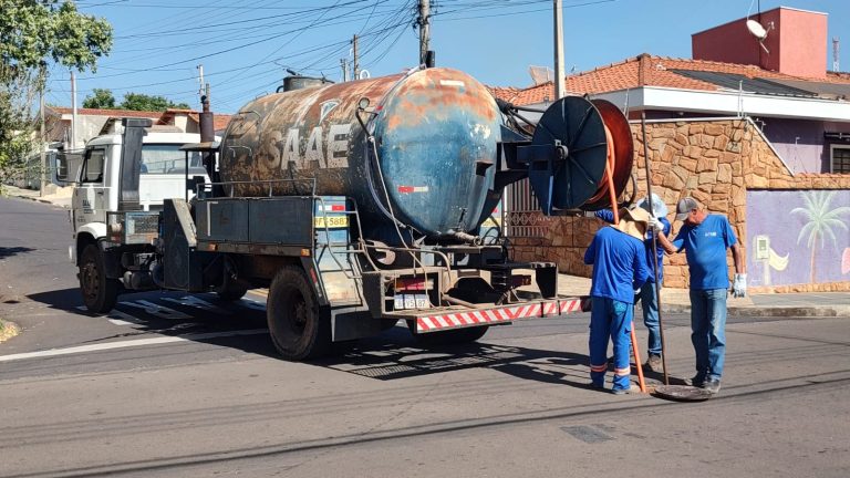 SAAE PERMANECE COM SERVIÇOS IMPORTANTES NO PARQUE DO BICÃO