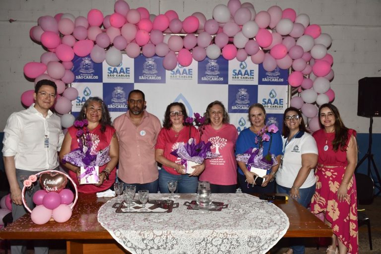 SAAE PROMOVE ENCONTRO PARA CELEBRAR OUTUBRO ROSA