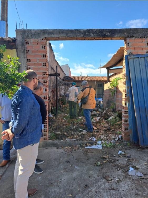 SAAE PARTICIPA DO ‘CATA TRECO’ NO ANTENOR GARCIA