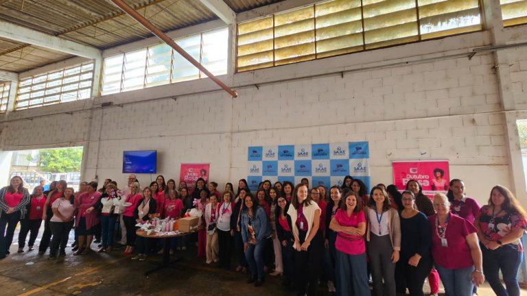OUTUBRO ROSA NO SAAE: CUIDAR-SE É UM ATO DE AMOR