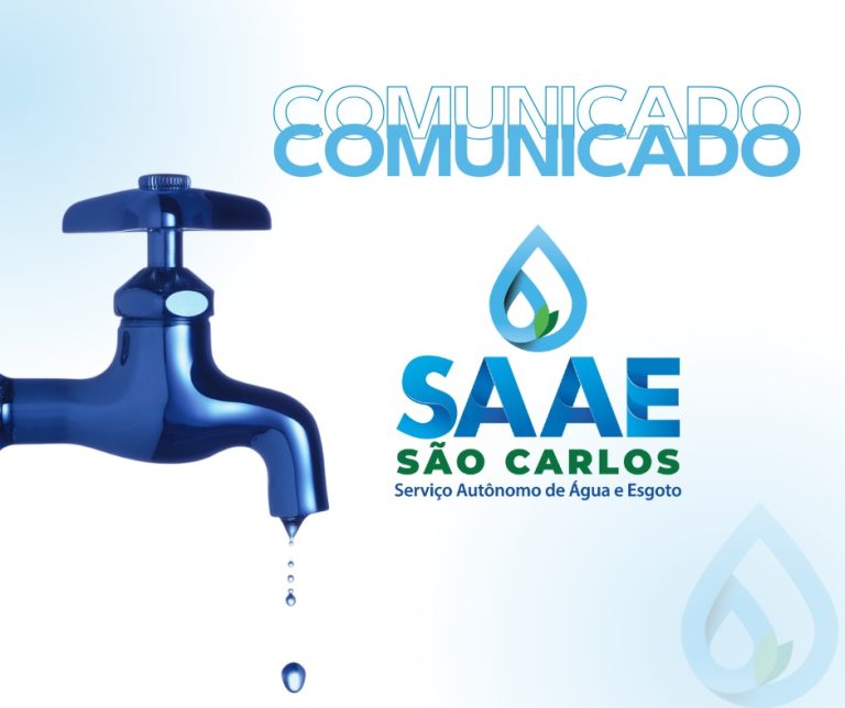 12/12/2025 – SAAE COMUNICA – MANUTENÇÃO TEMPORÁRIA (Cidade Aracy)